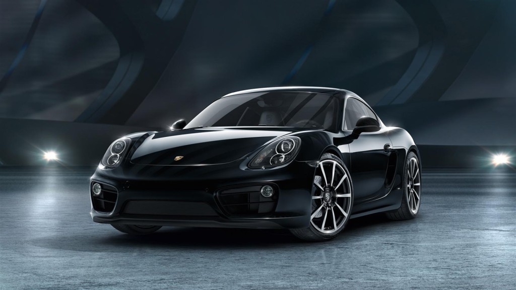 Porsche Cayman Black Edition Front