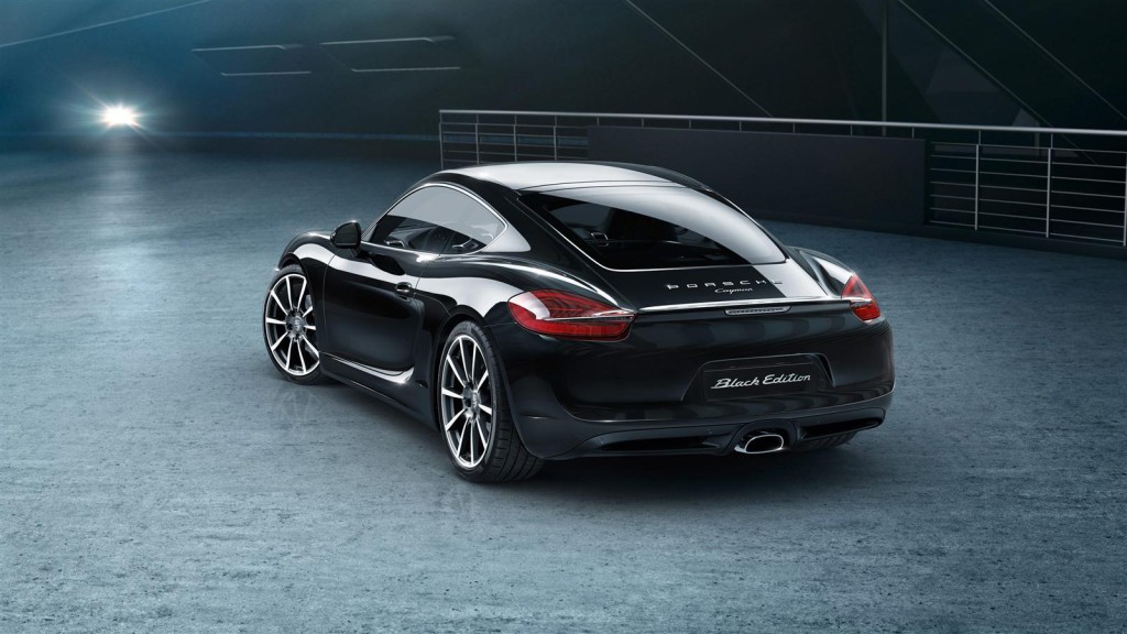 Porsche Cayman Black Edition-Rear