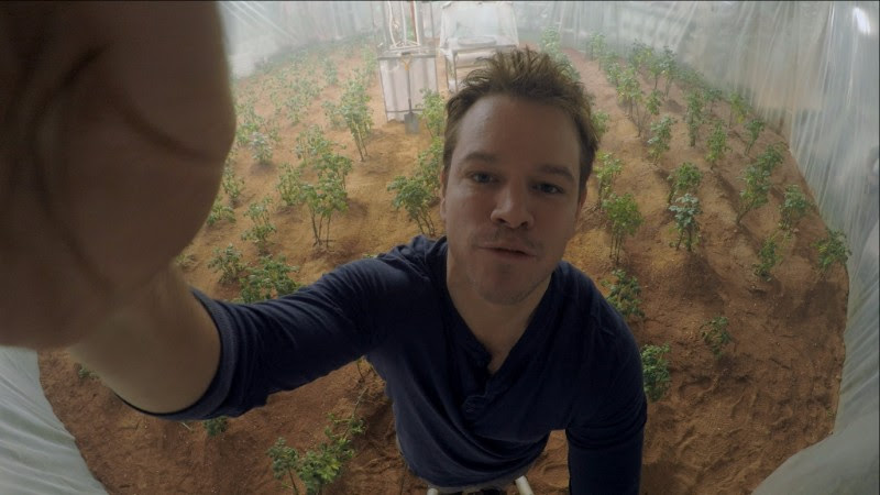 The Martian Matt Damon GoPro
