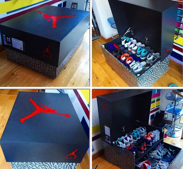 صلصلة فرنسية Nike Sneakers : une boite de rangement géante – THM Magazine صلصلة فرنسية