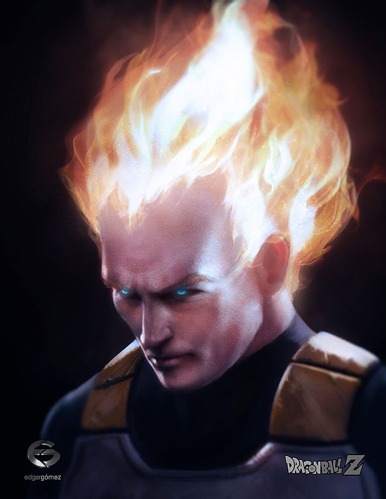 dragon ball z vegeta realiste realistic