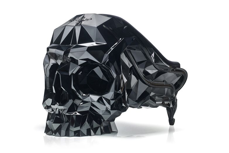 Harow Black Skull Chair