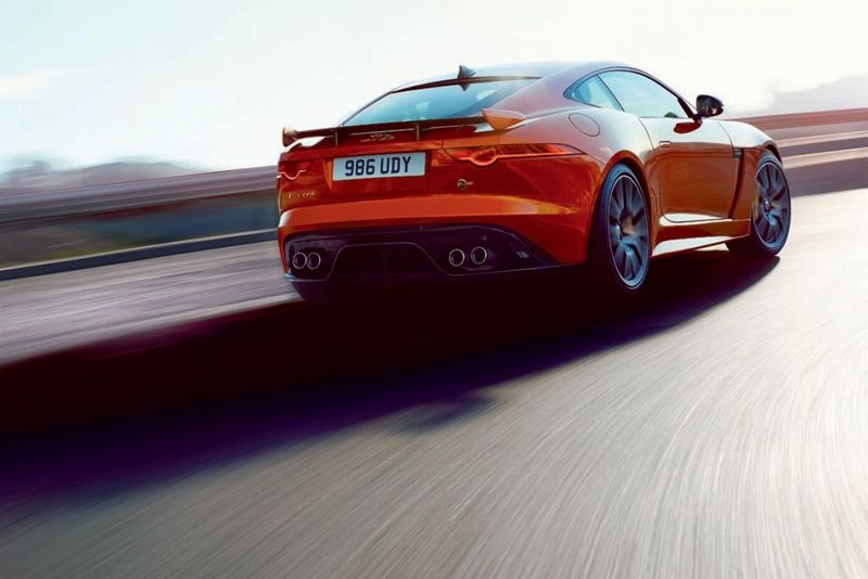 Jaguar FType SVR back