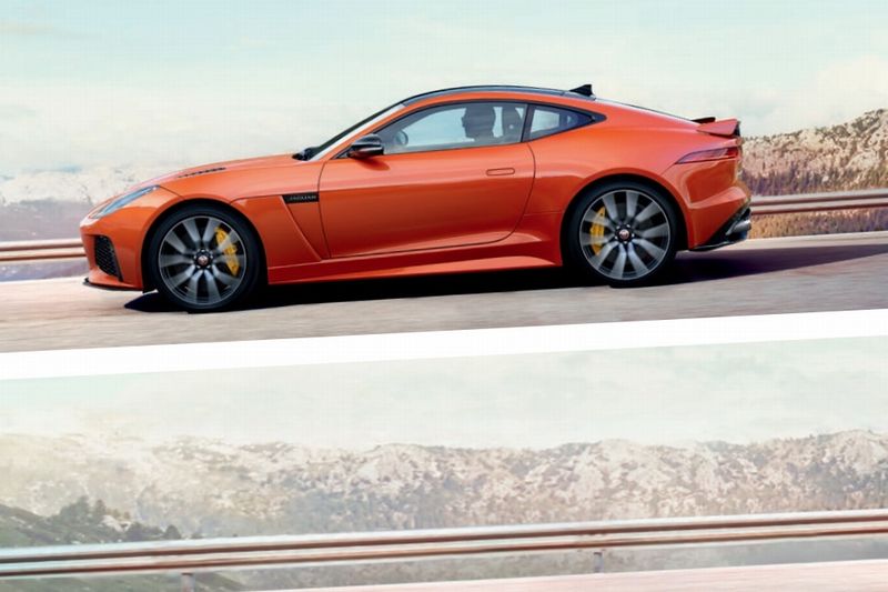 Jaguar FType SVR side