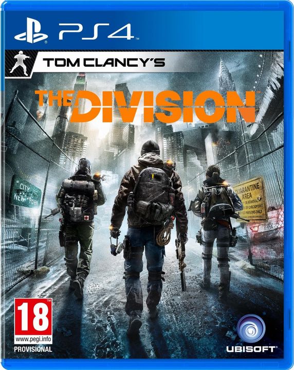 The Division PS4 Xbox One packaging