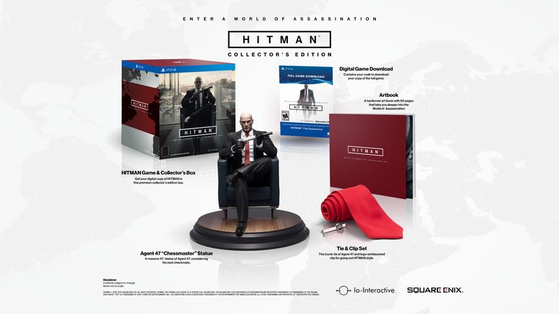 Hitman PS4 Collector