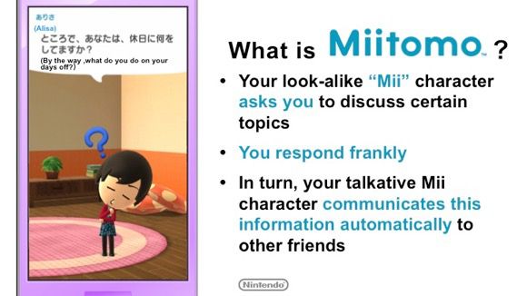 MiiTOMO iPhone Android