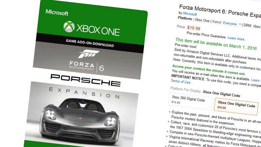 Porsche Forza 6