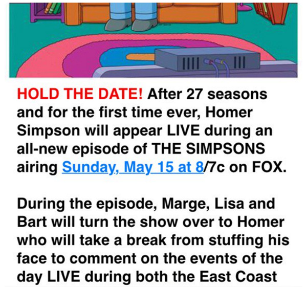 Les Simpson HomerLive