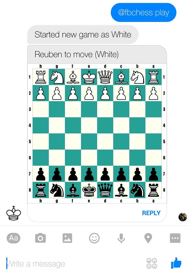 fb chess messenger