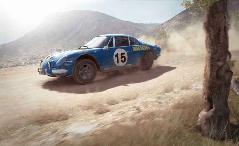 renault alpine dirt rally