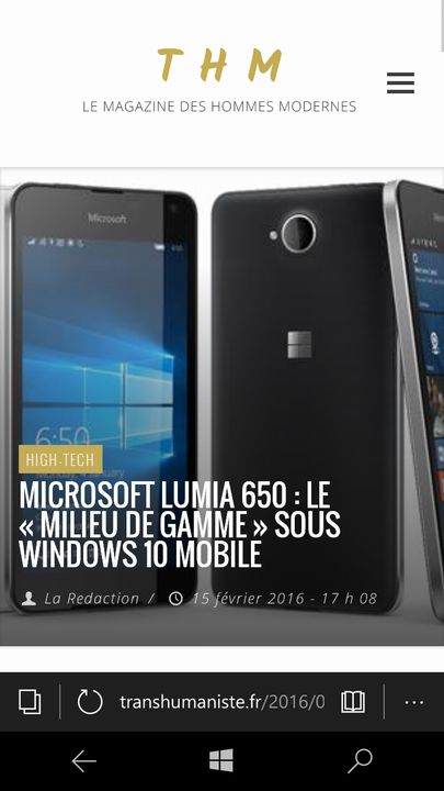 Lumia 650 Screen 3