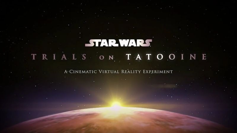 Star Wars VR HTC Vive