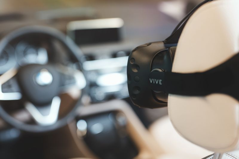 BMW HTC Vive VR 3