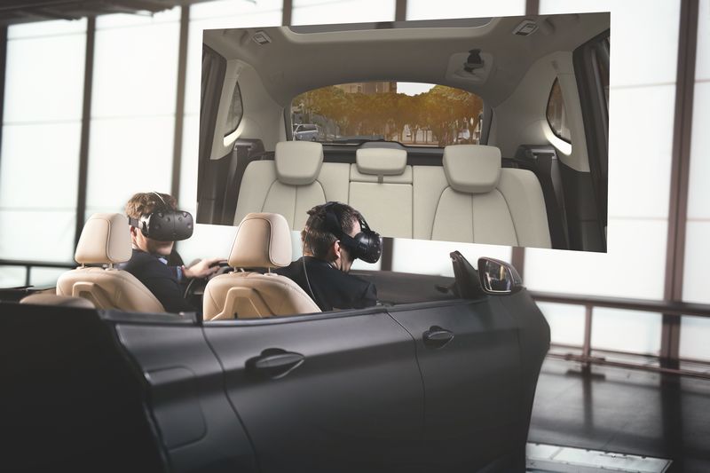 BMW HTC Vive VR 5