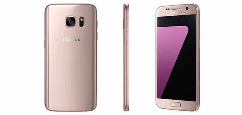 Galaxy S7 Rose Pink Gold