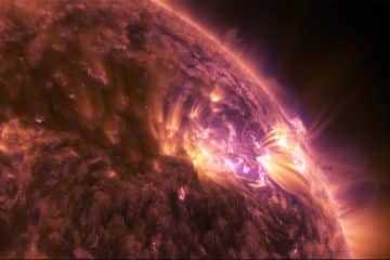 Nasa eruption solaire