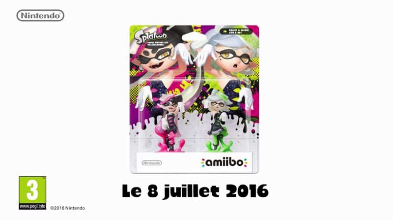 Amiibo Splatoon 2016