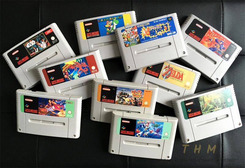 Cartouches Super Nintendo NX