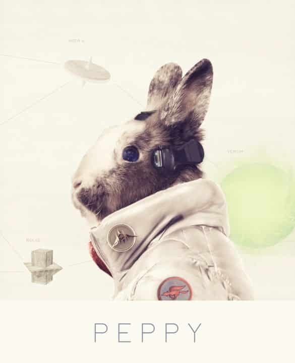 Starfox Peppy realiste