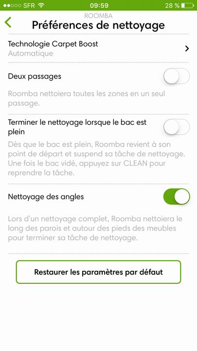 iRobot Roomba App 3