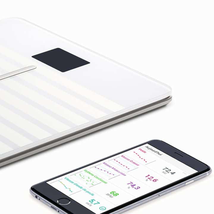 Balance connectée Withings Body Plus blanc