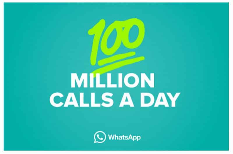 WhatsApp 100 million