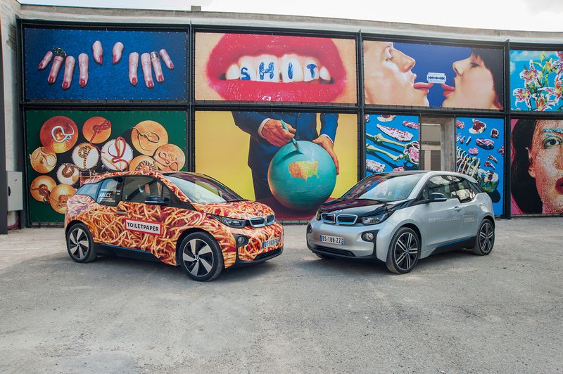 BMWi 3 spaghetti car