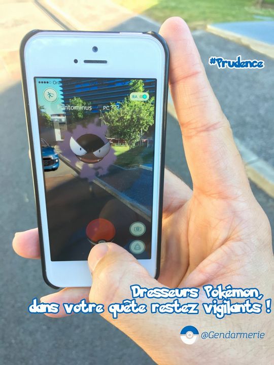 Pokemon Go Gendarmerie