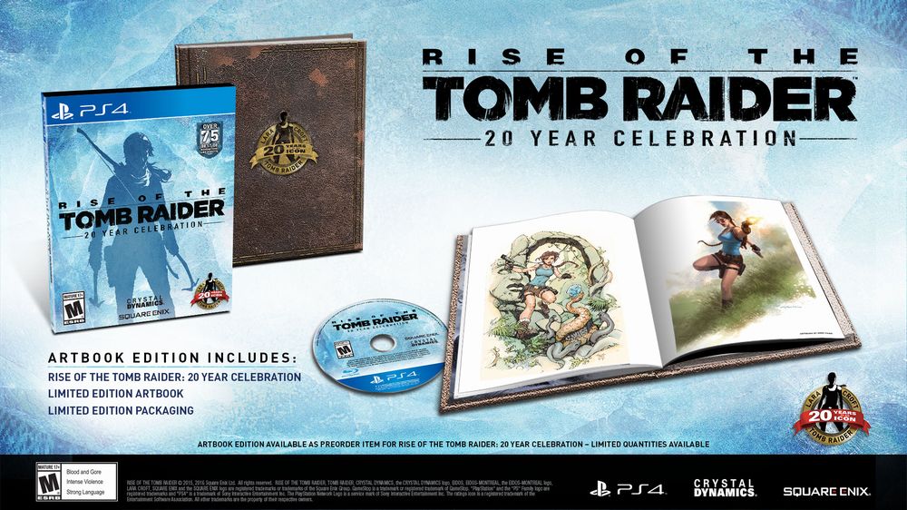 Tomb Raider PS4 20 Years Collector