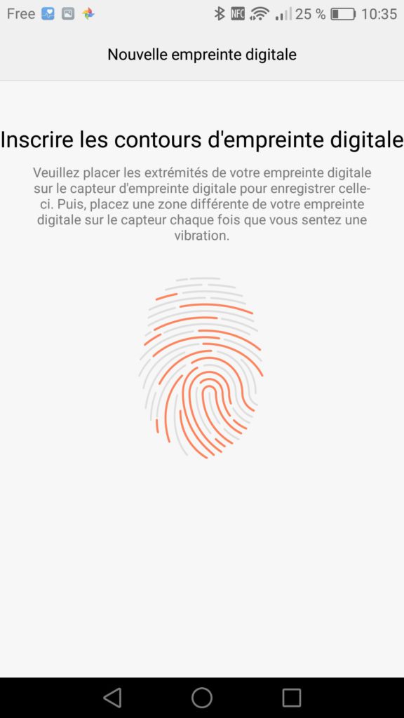 Honor 8 fingerprint