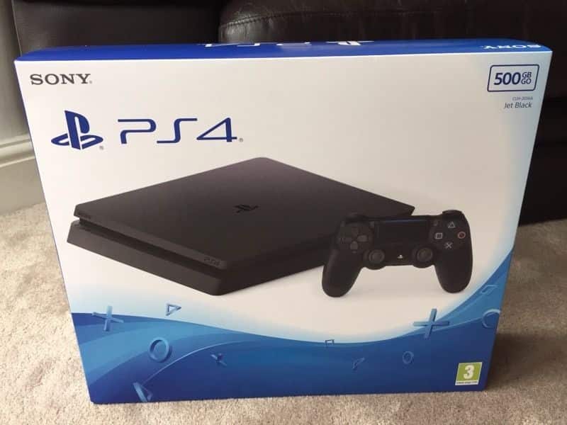 Sony PS4 Slim Packaging