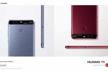 Huawei P9 Leica Red Blue