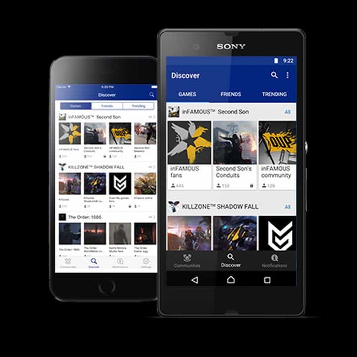 Playstation Communities App