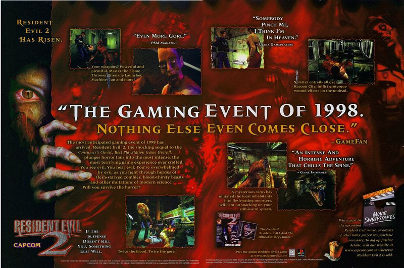 Resident Evil 2 Ad