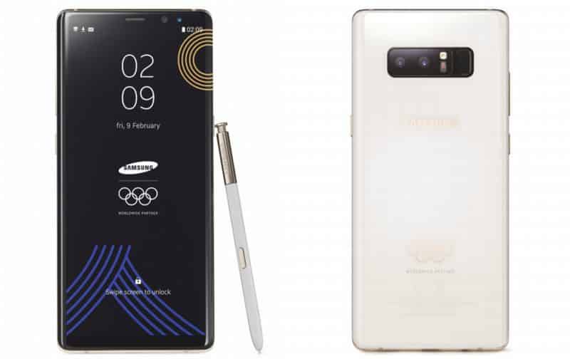 Samsung Galaxy Note 8 Olympic bis