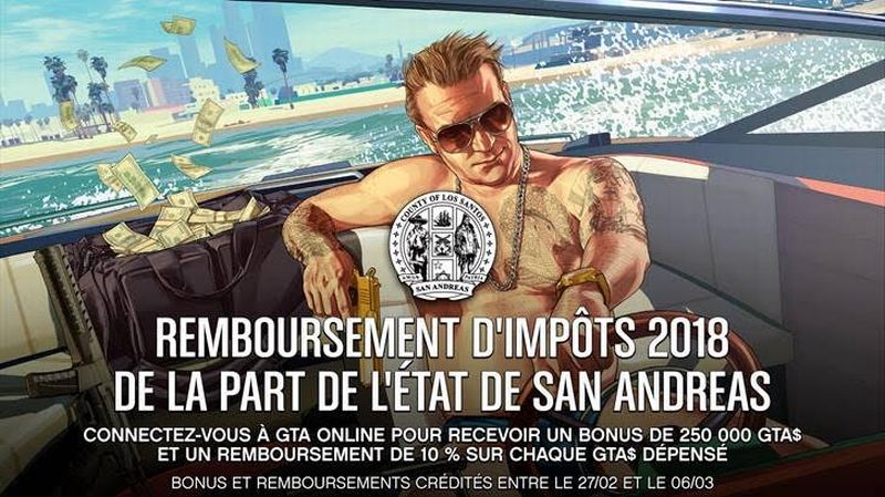 GTA V Impots 2018