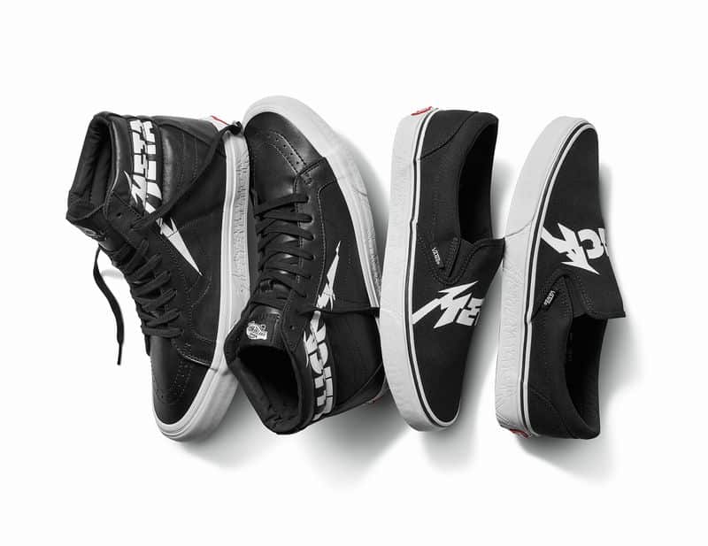 Meal Vice amateur Vans x Metallica : une collaboration exclusive de chaussures et vêtements –  THM Magazine