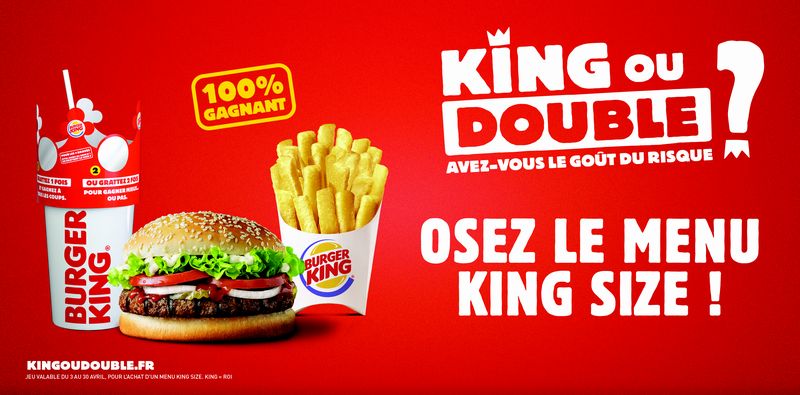 Burger King Double jeu