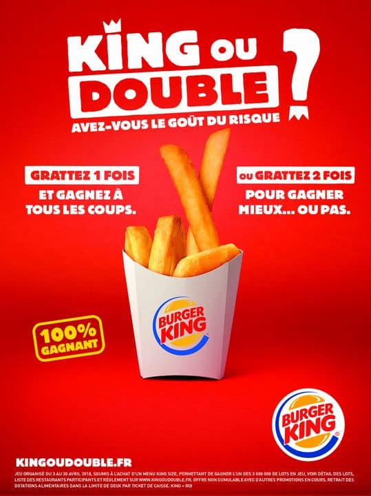 Burger King Double jeu