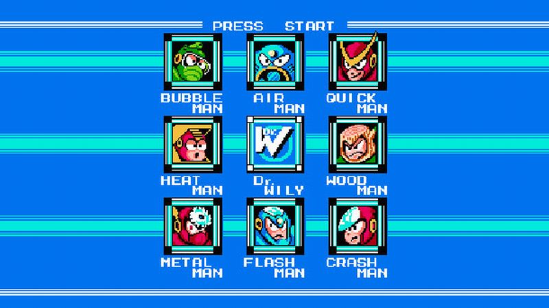 Megaman 2 boss list