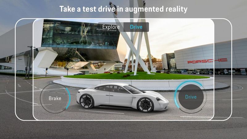 porsche mission e app