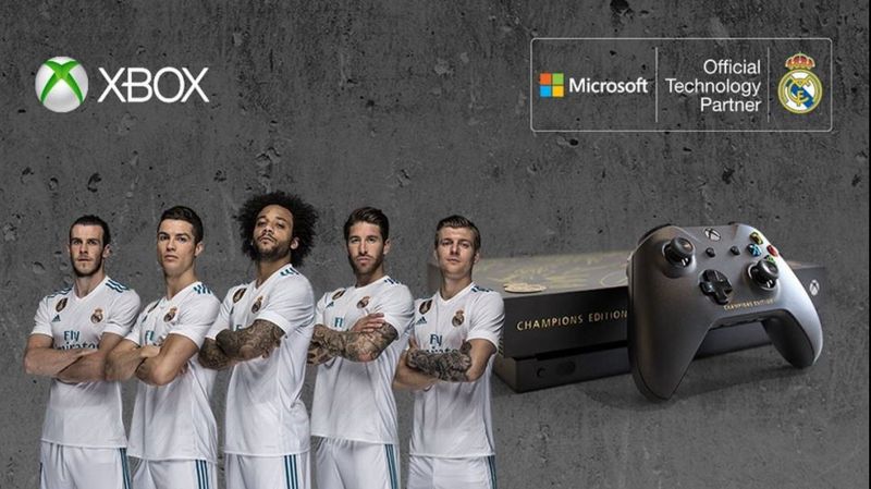 Xbox One X Real Madrid