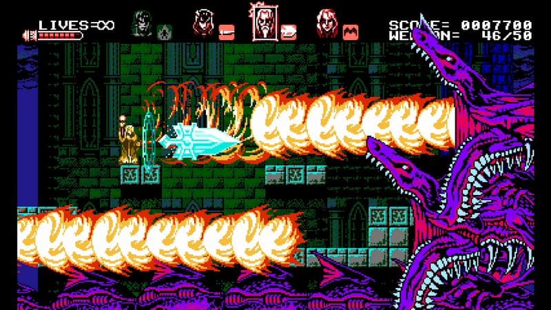 Bloodstained test review switch