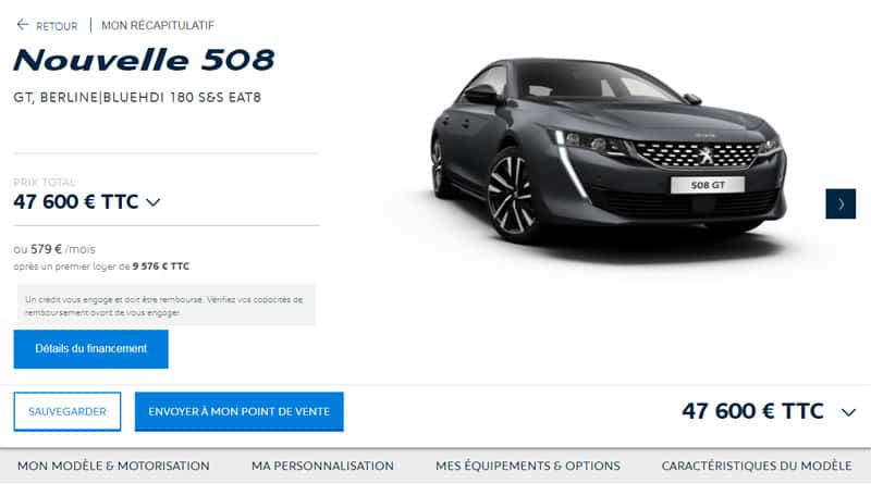 Peugeot-508-Configurateur