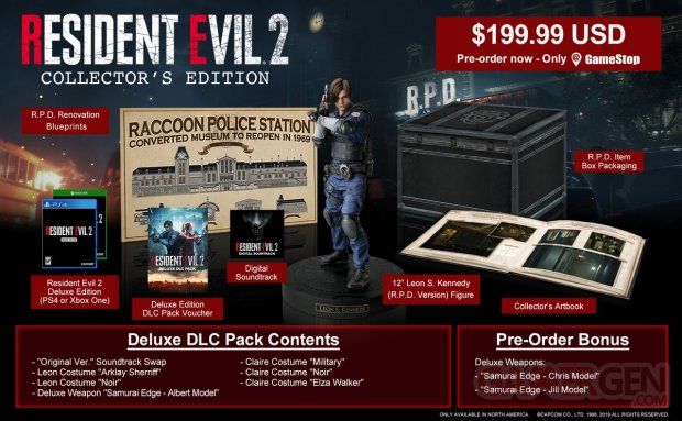 Resident Evil 2 Remake Collector Deluxe
