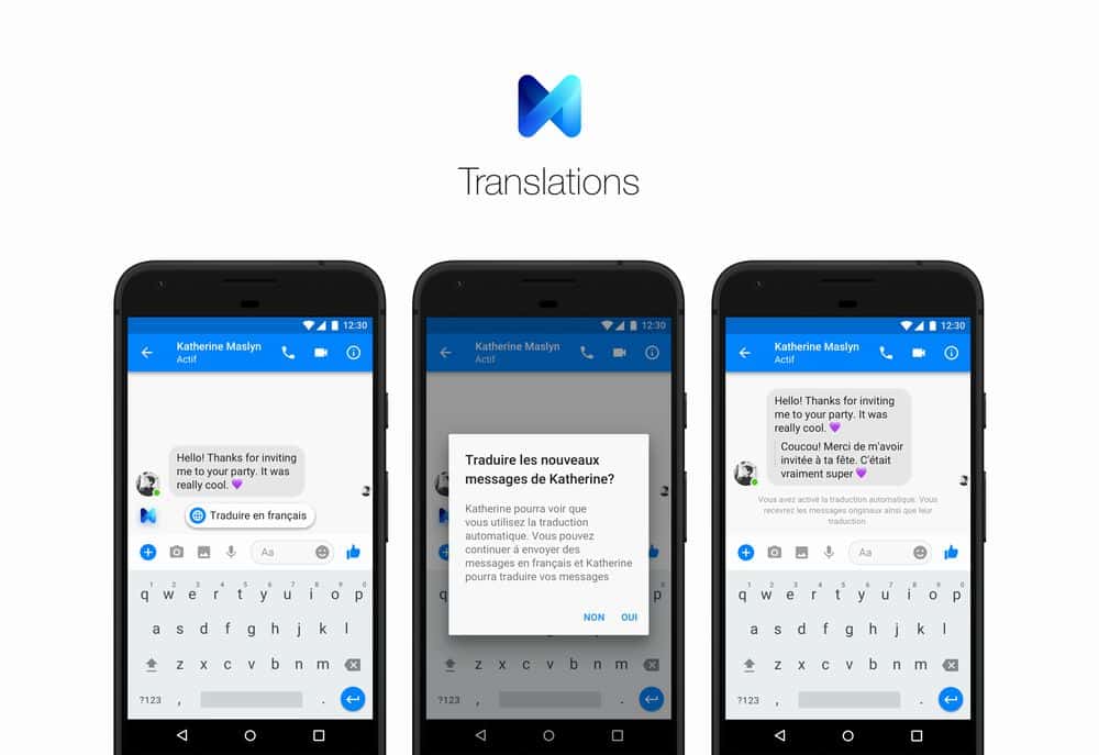 Facebook Messenger Translations