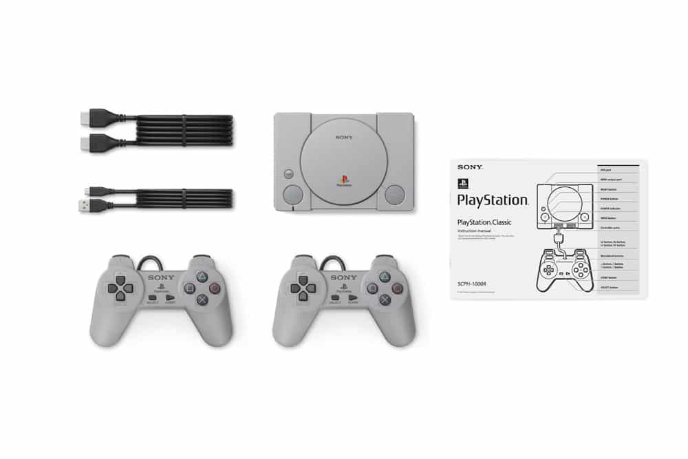 playstation classic contenu packaging