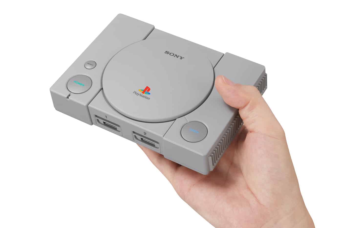 Playstation Classic taille main