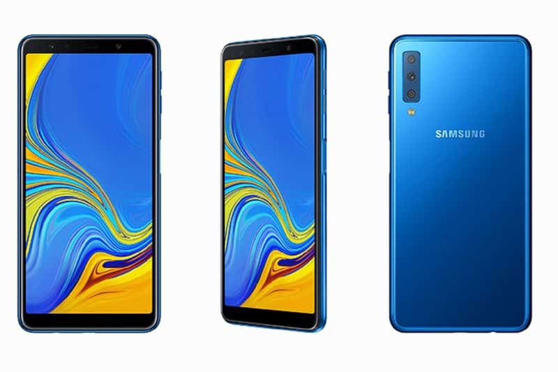 nouveau samsung galaxy a7 2018 trois capteurs photo